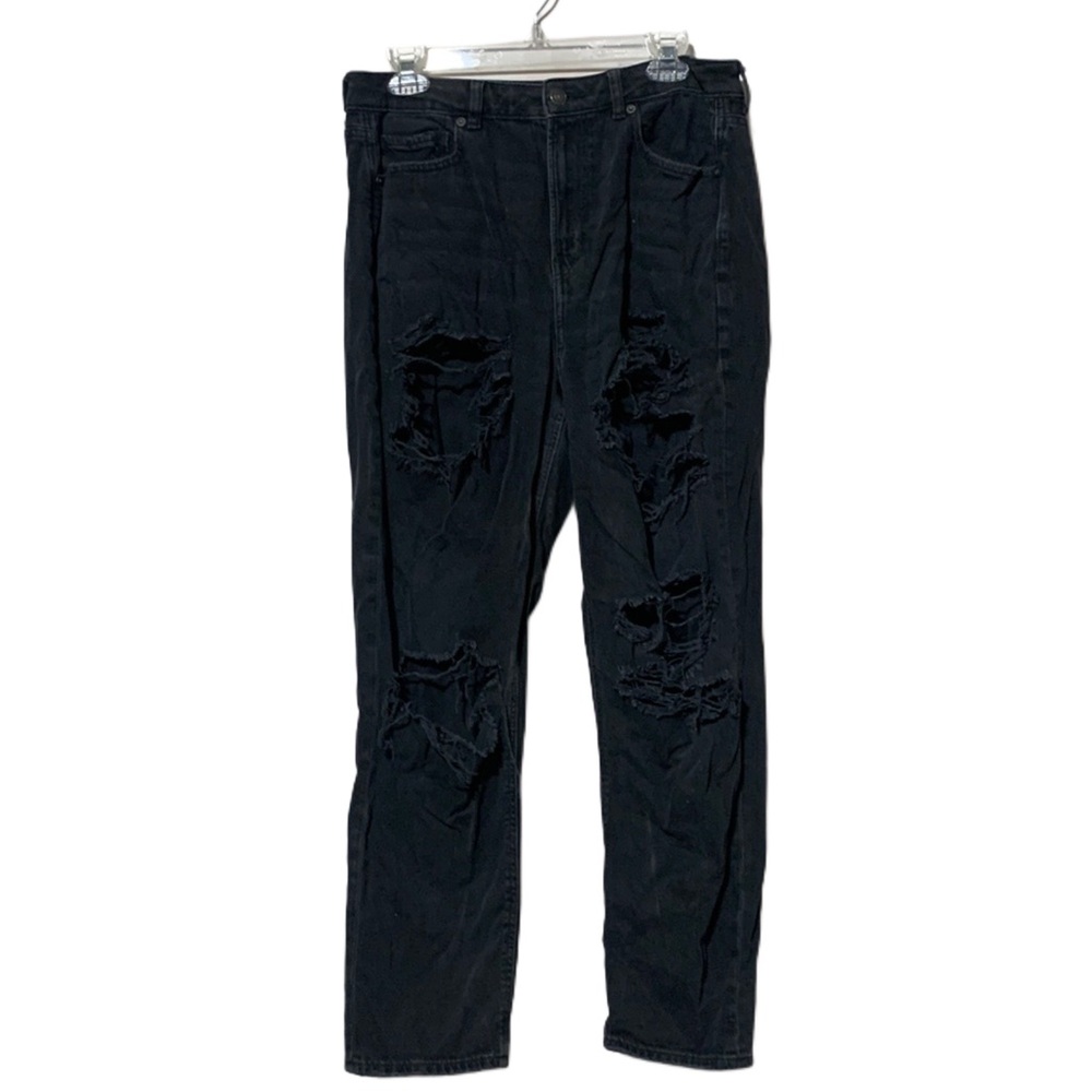 American Eagle Outfitters Black High Rise Ripped Jeans-  bundle 2 for $20 option